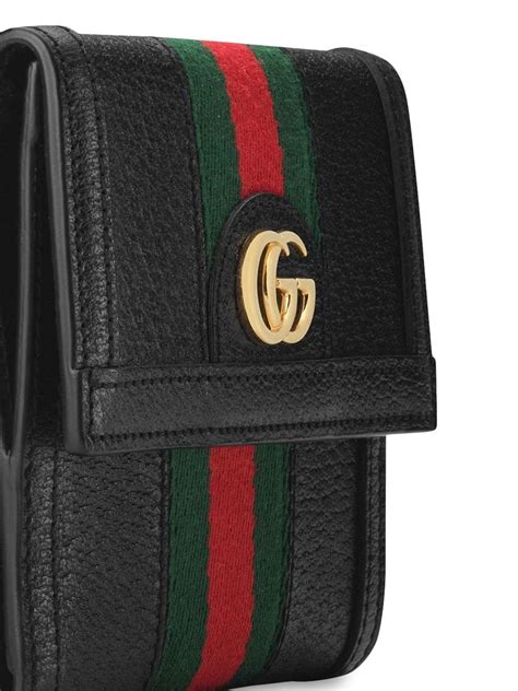 gucci ophidia wallet black|Gucci ophidia wallet on chain.